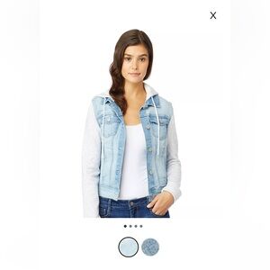 Wallflower Jean and sweater material jacket